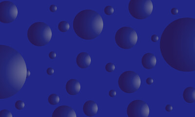 abstract blue background with bubbles