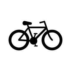 Fototapeta premium Bicycle bike cycling sport transportation vehicle wheel ride recreation fitness exercise gear icon symbol
