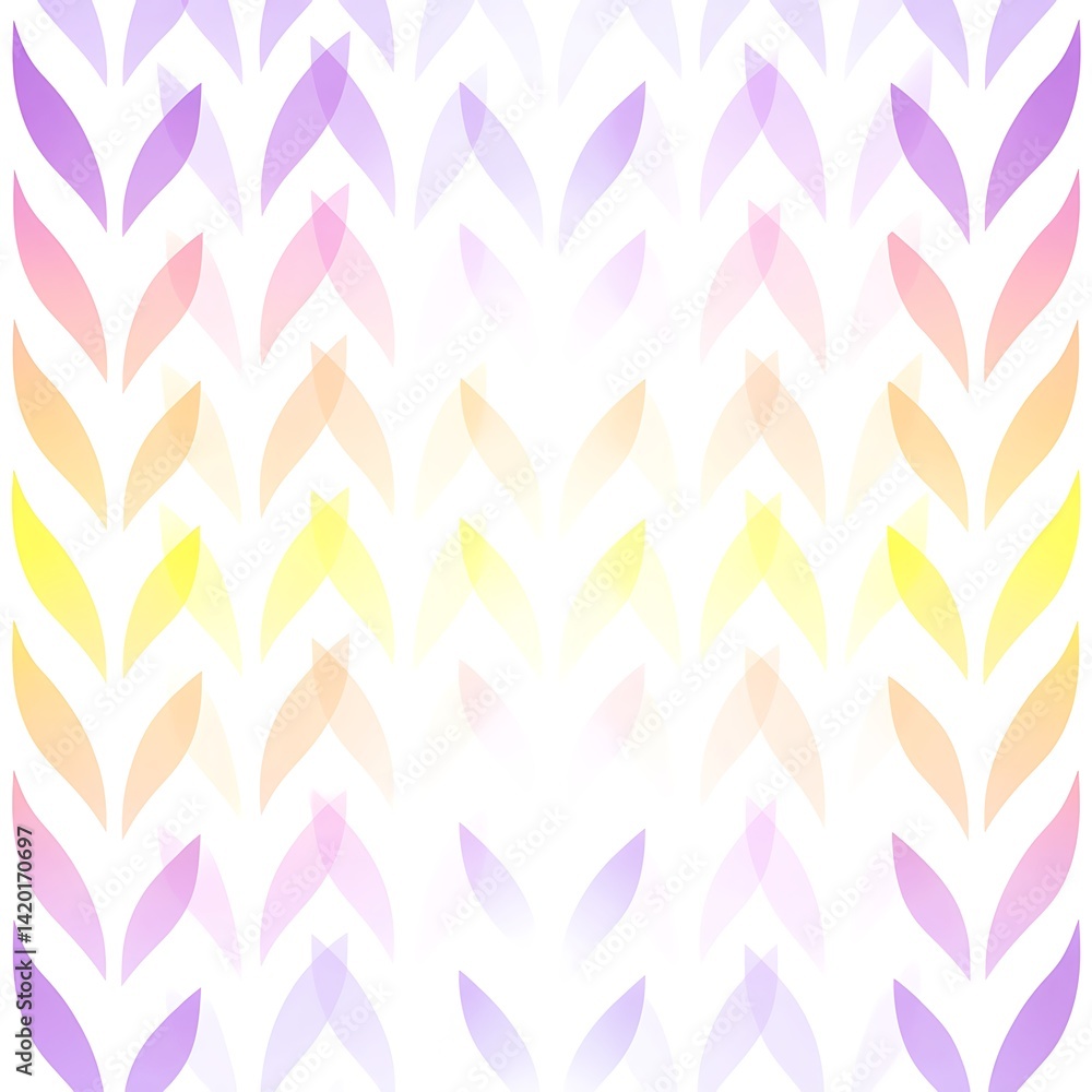Poster gradient chevron pattern in pastel hues design element gentle pastel backdrop abstract texture.