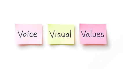 Voice, Visual, and Values A Strategic Communication Framework
