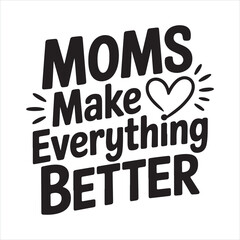 Fototapeta premium Mother's Day SVG design