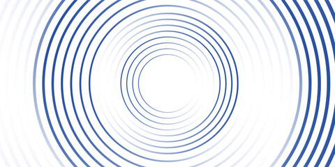 Modern abstract white background with blue gradient circular modern