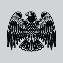 Iconic Logo Eagle Illustration 1