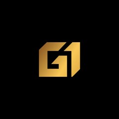 G1 vector logo illustration design