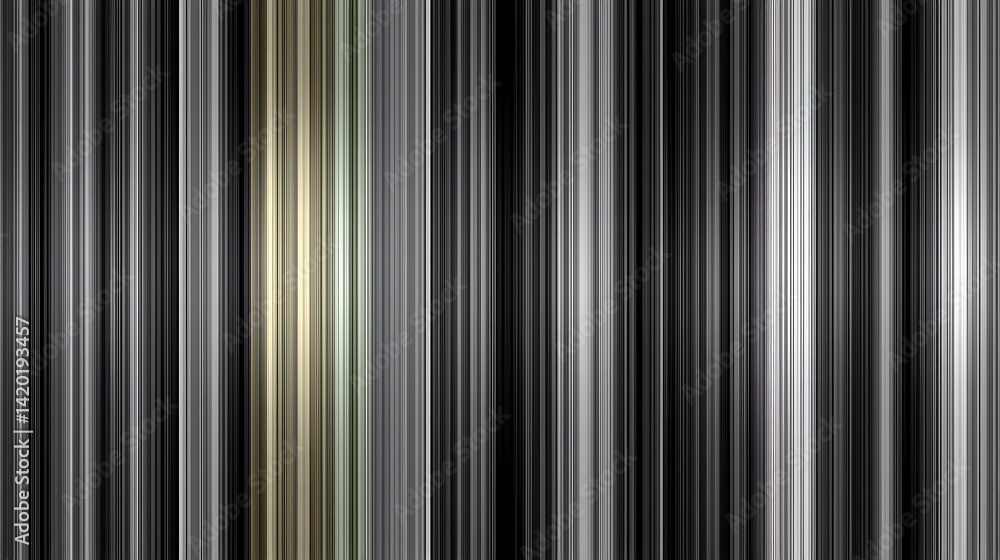 Poster linear abstraction of parallel light and shadow lines creating a striking visual texture backdrop.