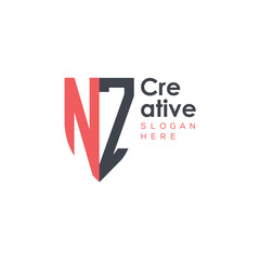 initial monogram letter logo with creative design.