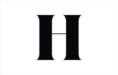Elegant Letter H logo Vector Template Initial Letter H Logo Design Vector Template. Creative And Modern H logo
