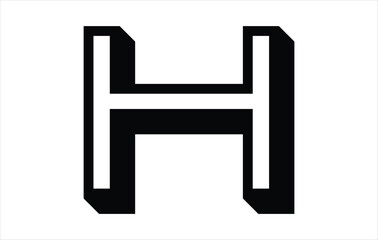 Elegant Letter H logo Vector Template Initial Letter H Logo Design Vector Template. Creative And Modern H logo