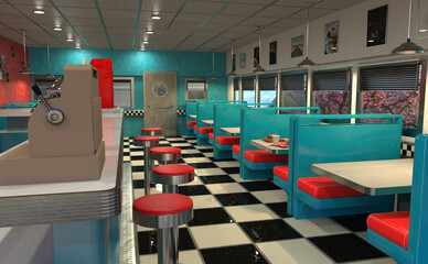 1950's Style Diner