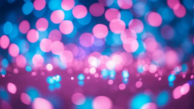 Abstract background of defocused lights.