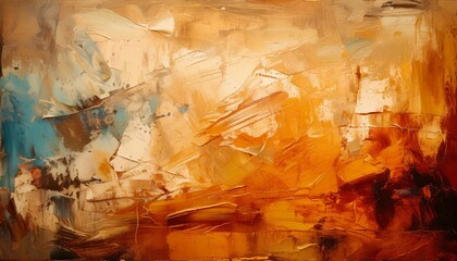 Textured Watercolor Background with Warm Earthy Tones