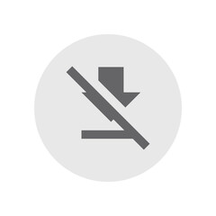 File Download Off Icon