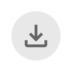 File Download Outlined Icon