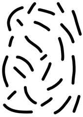 seamless pattern with ink splashes on black