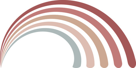 Obraz premium Boho Rainbow