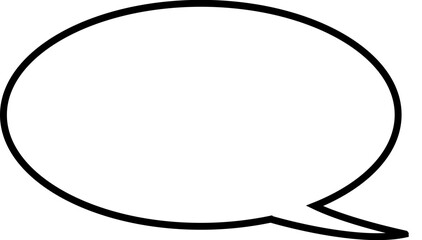 Comic Speech and Thought Bubble Icons – Blank Cartoon Dialogue Balloons
