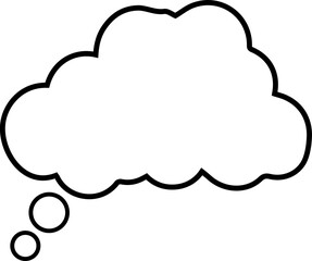 Comic Speech and Thought Bubble Icons – Blank Cartoon Dialogue Balloons