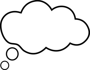 Comic Speech and Thought Bubble Icons – Blank Cartoon Dialogue Balloons