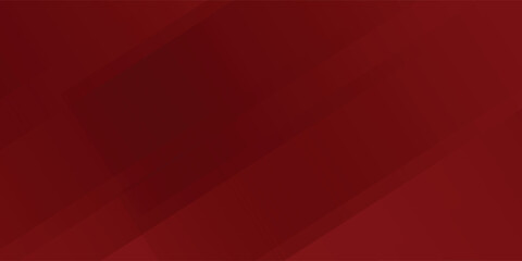 Abstract red wide banner background with 3d shadow geometric shapes decoratoin vector eps10