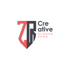 initial monogram letter logo with creative design.