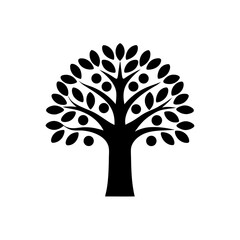 creative details Fantasy tree icon Vector Illustration  