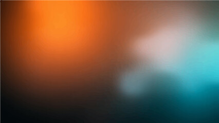 Dark grainy gradient background orange white blue