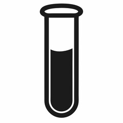 test tube with liquid