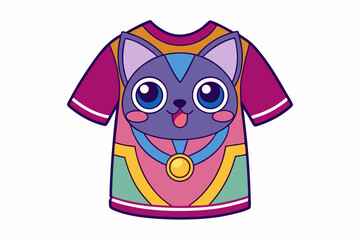 t shirt with colorful clothes