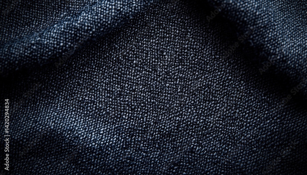 Aufkleber Vibrant textured fabric with deep purple hues displayed in a close-up view, showcasing intricate weaves and patterns under soft lighting
