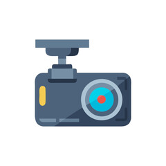 Modern Vector Car Dash Cam Illustration Graphic Design