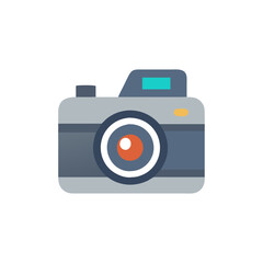 Retro Camera Illustration for Photography, Design and Iconography