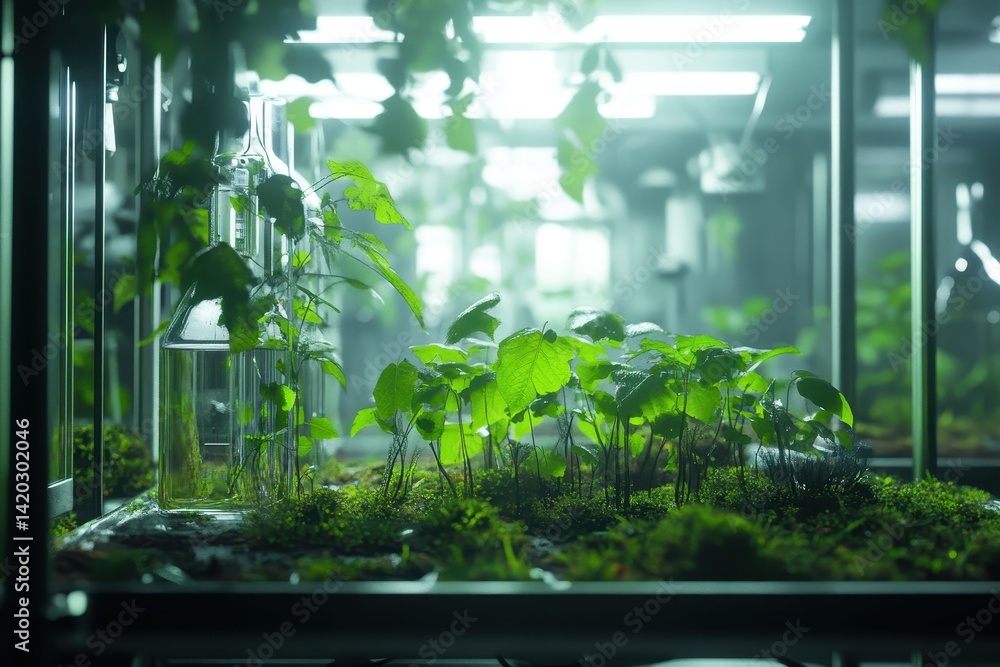Poster a lab accidentally creates a virus that doesnt affect humans but instead evolves to manipulate plant
