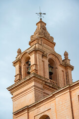 Fototapeta premium The Metropolitan Cathedral of Saint Paul, commonly known as St Paul's Cathedral or the Mdina Cathedral, is a Catholic cathedral in Mdina, Malta, dedicated to St. Paul the Apostle.