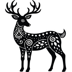 Stylized Line Art Illustration