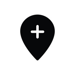 Obraz premium Location and Map Pin Icon Vector Design . Travel