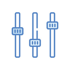Equalizer  Icon vector stock illustration