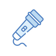 Microphone Icon vector stock illustration