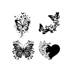 A vibrant butterfly with delicate wings, symbolizing transformation, freedom, beauty, nature, grace, renewal, and peaceful elegance.