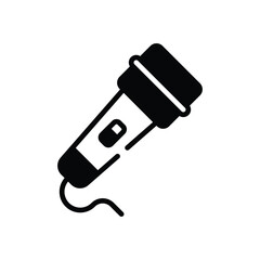 Microphone Icon vector stock illustration