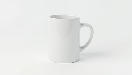 mockup white tea cup for branding 