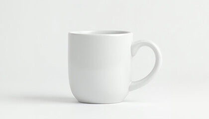 Obraz premium mockup white tea cup for branding 