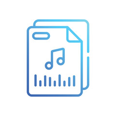 File  Icon vector stock illustration