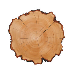 cross section of tree trunk showing growth rings and natural wood texture, highlighting passage of time and nature beauty. concentric circles reveal tree age and history