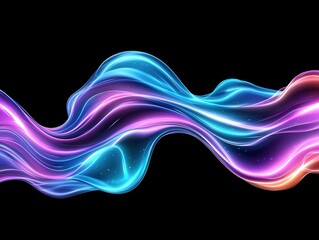 Abstract flowing ribbons (2)