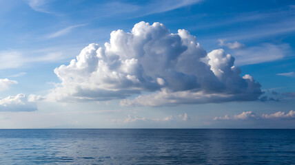 Obraz premium blue sky and clouds