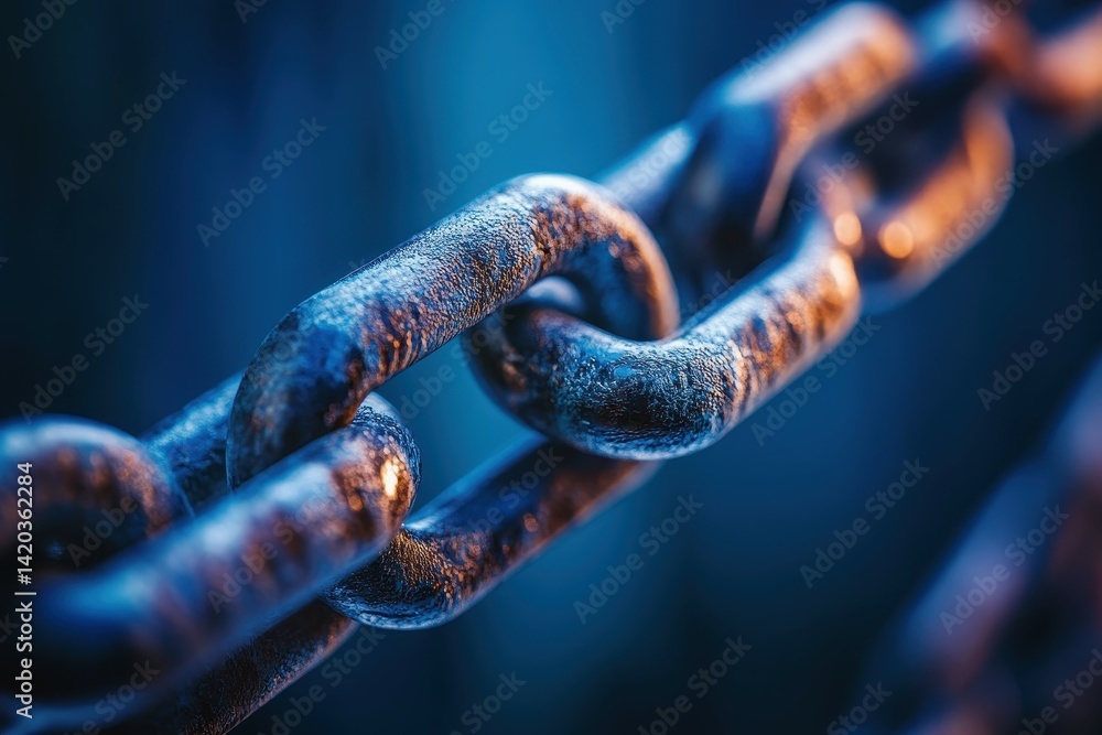 Poster a new, untraceable form of blockchain is used to create a virtual world in which people can live out