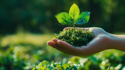 Corporate expert showcasing renewable business strategies with sustainability dashboards. " --ar 16:9