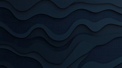 Fototapeta premium Deep Blue Wave Background