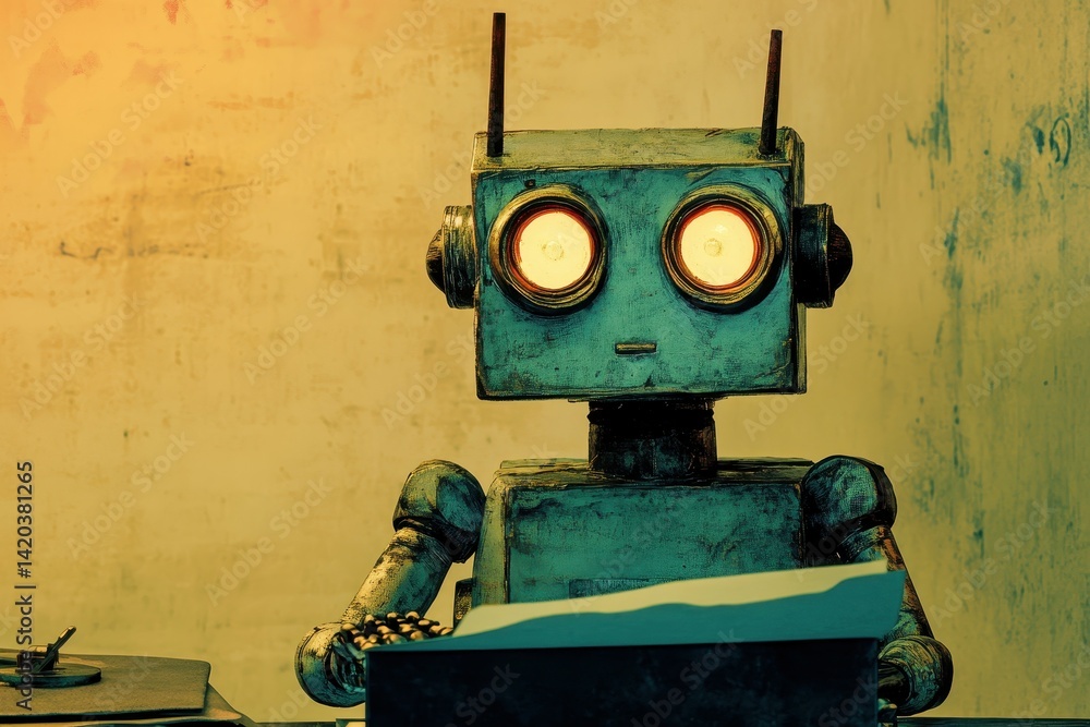 Poster a robot assistant is designed to cater to one persons every whim, but when the users wishes begin to