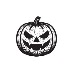 halloween pumpkin head